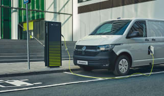 Volkswagen e-Transporter charging