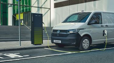 Volkswagen e-Transporter charging