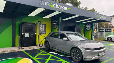 Park Garages&#039; hyper-rapid charging station