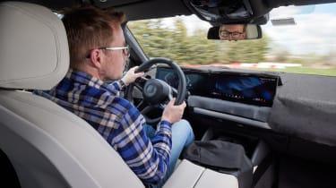 BMW i5 prototype drive - interior