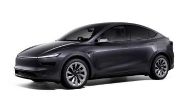 Tesla Model Y facelift 2025 - configurator front 3/4 grey