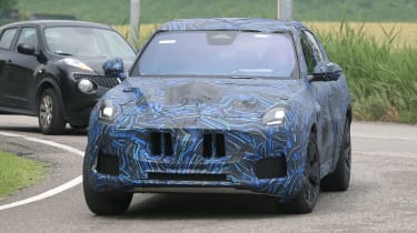 New 2022 Maserati Grecale SUV spied testing