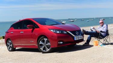 Nissan Leaf long-term test pictures