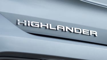 2021 Toyota Highlander Hybrid - Rear Badge 1