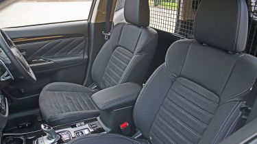Mitsubishi Outlander PHEV Commercial front seats