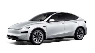 Tesla Model Y facelift 2025 - configurator front 3/4 white