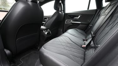 Mercedes EQE - rear seats
