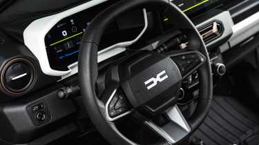 Dacia Spring - steering wheel