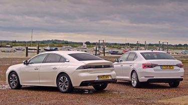 Skoda Superb vs Peugeot 508