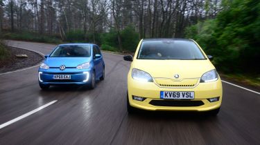 Skoda Citigo-e iV vs Volkswagen e-up!