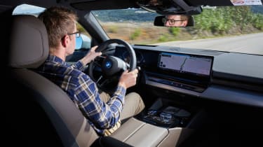 BMW i5 - driving