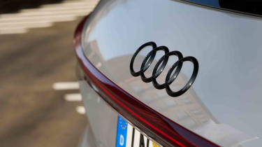 Audi Q4 45 e-tron badge