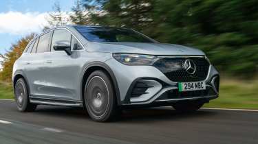 Mercedes EQE SUV - front header