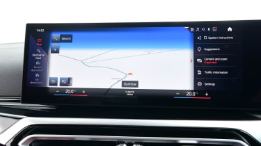 BMW i4 - touchscreen