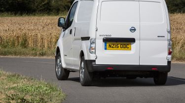 Nissan e-NV200 van rear