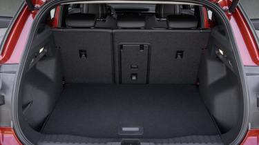 New Ford Explorer - boot with rear seats up 