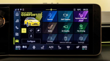 Renault 5 - touchscreen