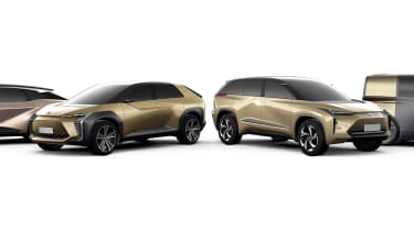 New Toyota electric SUV pictures | DrivingElectric
