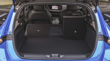 Vauxhall Astra Electric - seats folded