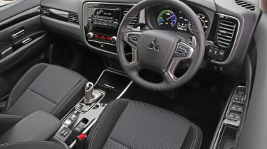 Mitsubishi Outlander PHEV Commercial interior