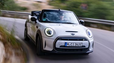 2023 MINI Electric Convertible - front 2