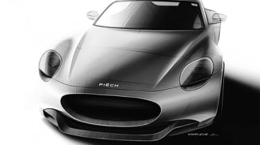 Piech Mark Zero electric sports car concept official pictures