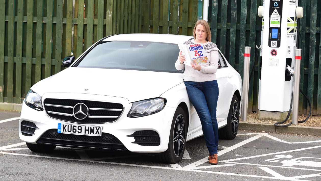 Mercedes E 300 de Living with it DrivingElectric