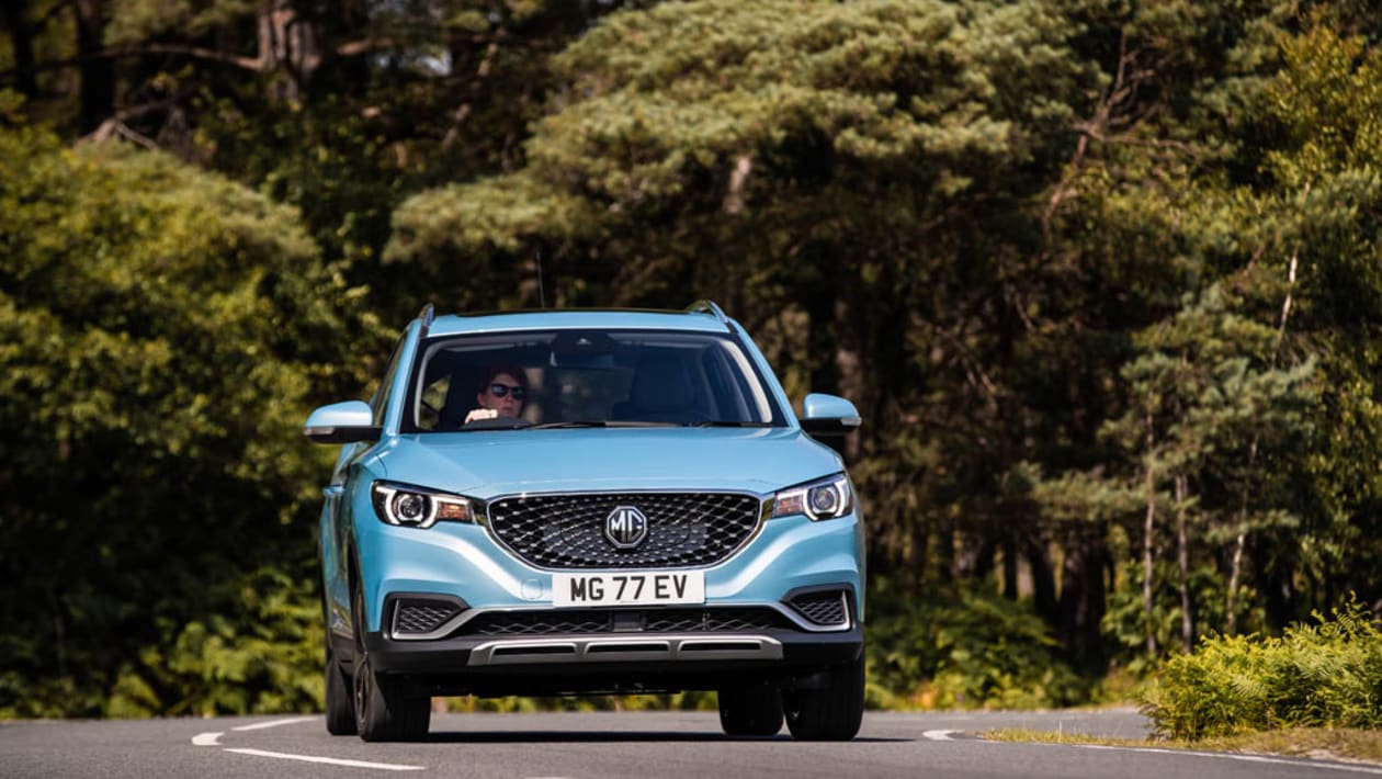 MG ZS EV performance, top speed, motor DrivingElectric