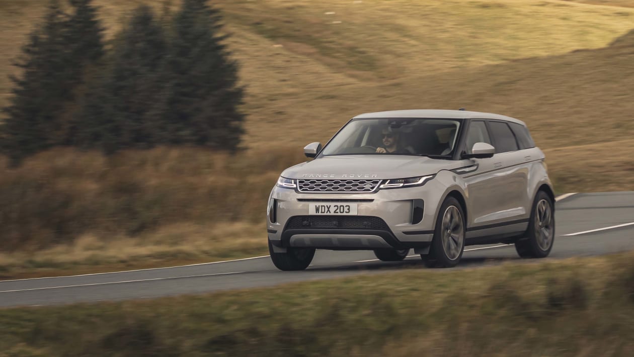 Range Rover Evoque PHEV performance top speed engine