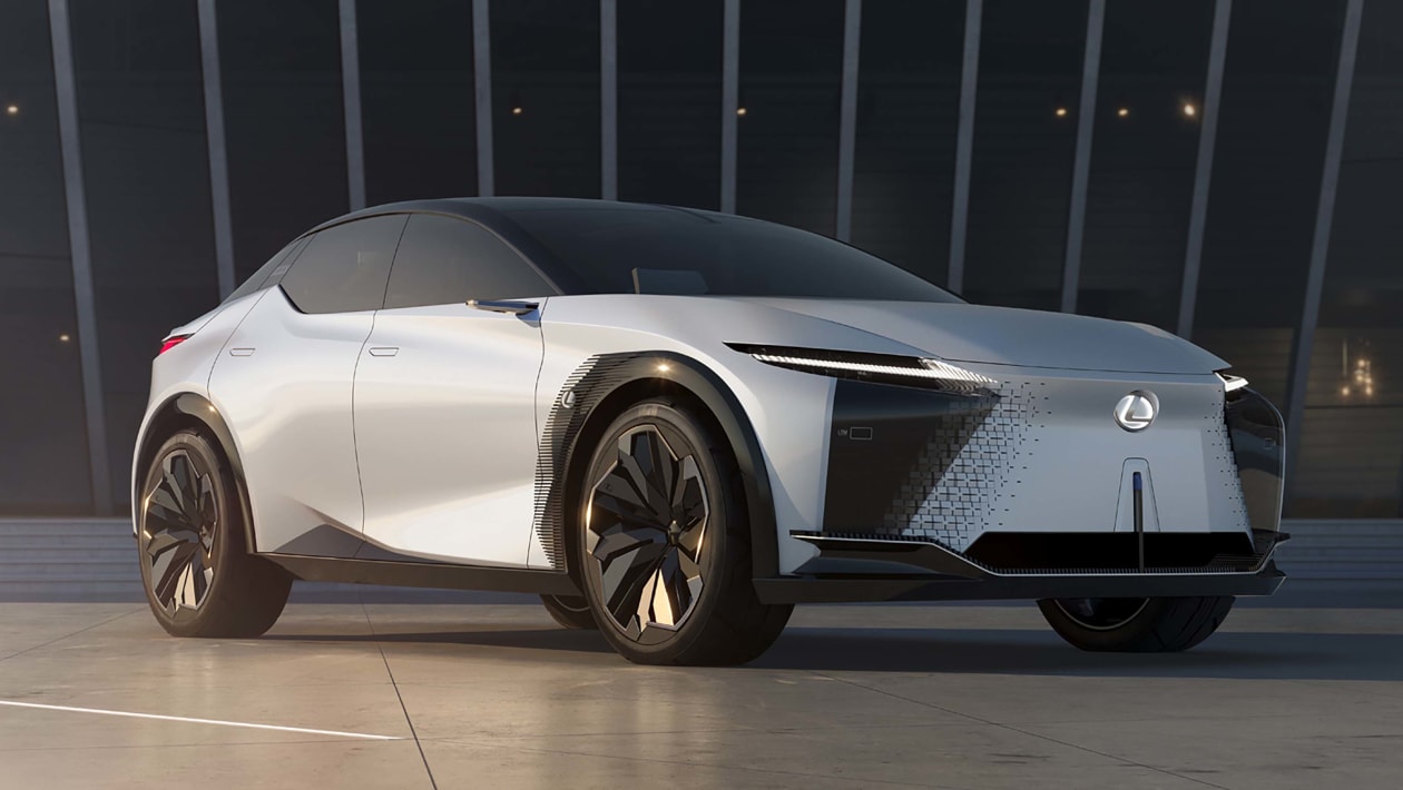 Lexus LFZ electric-car concept points to future models from 2025