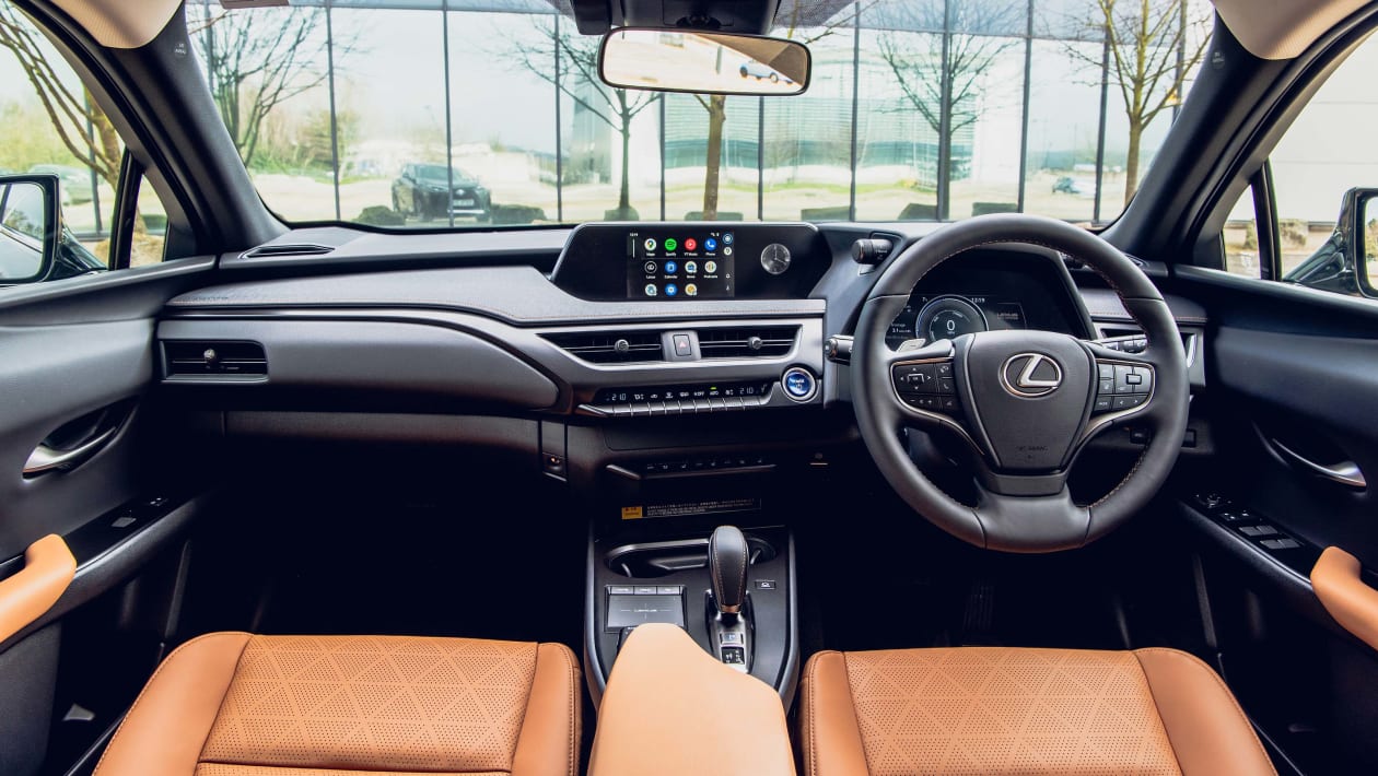 Lexus UX 300e interior, dashboard & comfort 2024 DrivingElectric