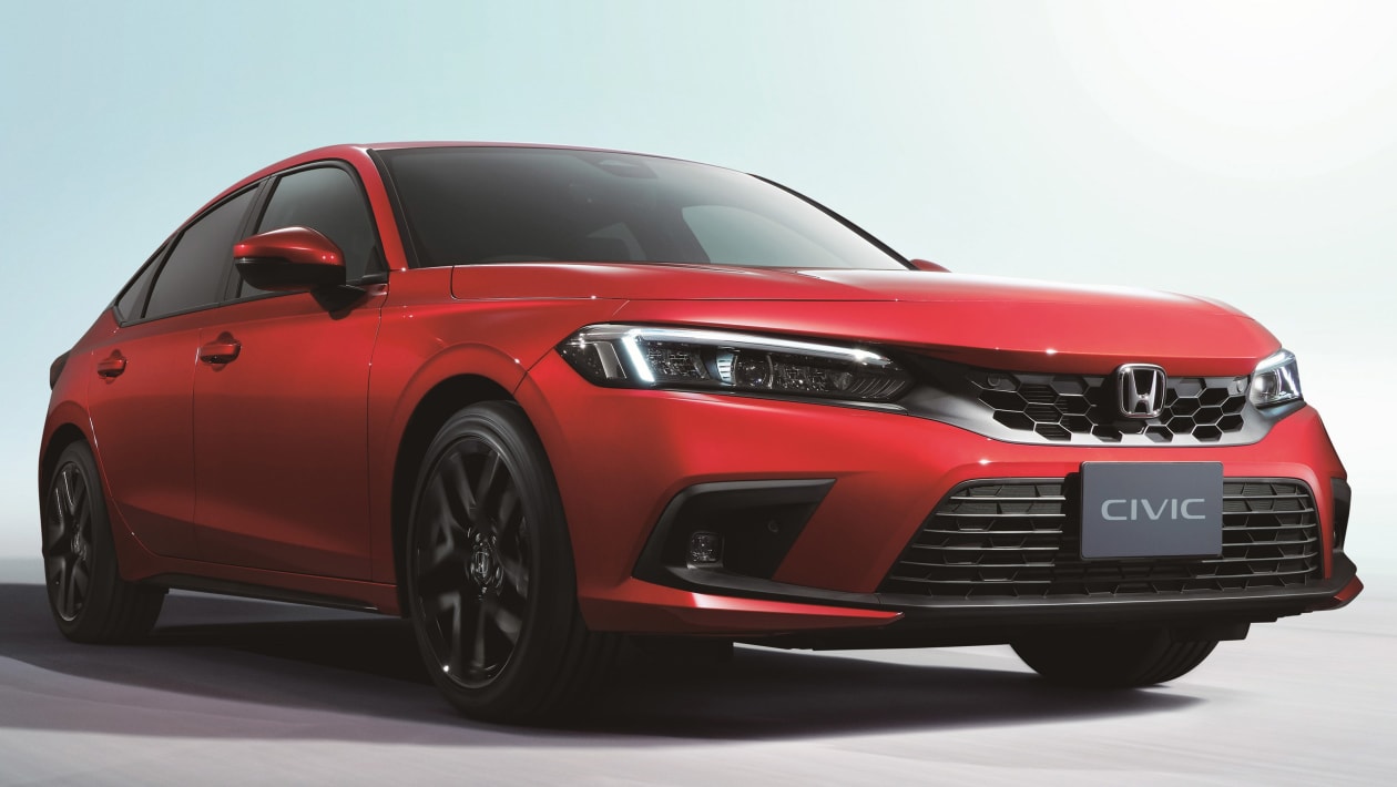 New 2022 Honda Civic hybrid hatchback unveiled | DrivingElectric