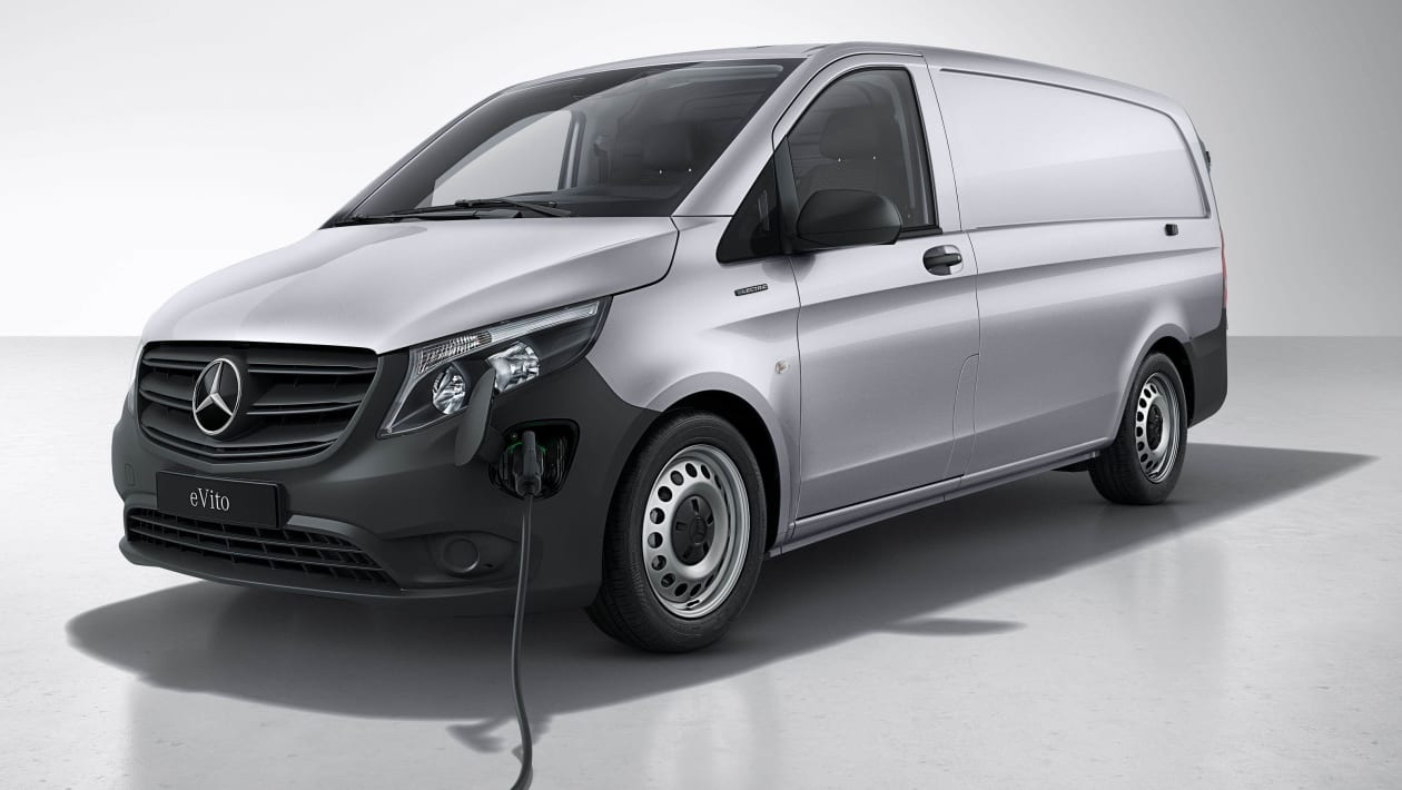 New 2022 Mercedes eVito electric van pictures | DrivingElectric