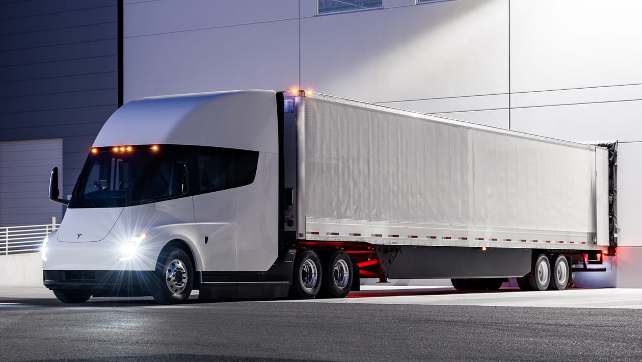 tesla 18 wheeler truck price