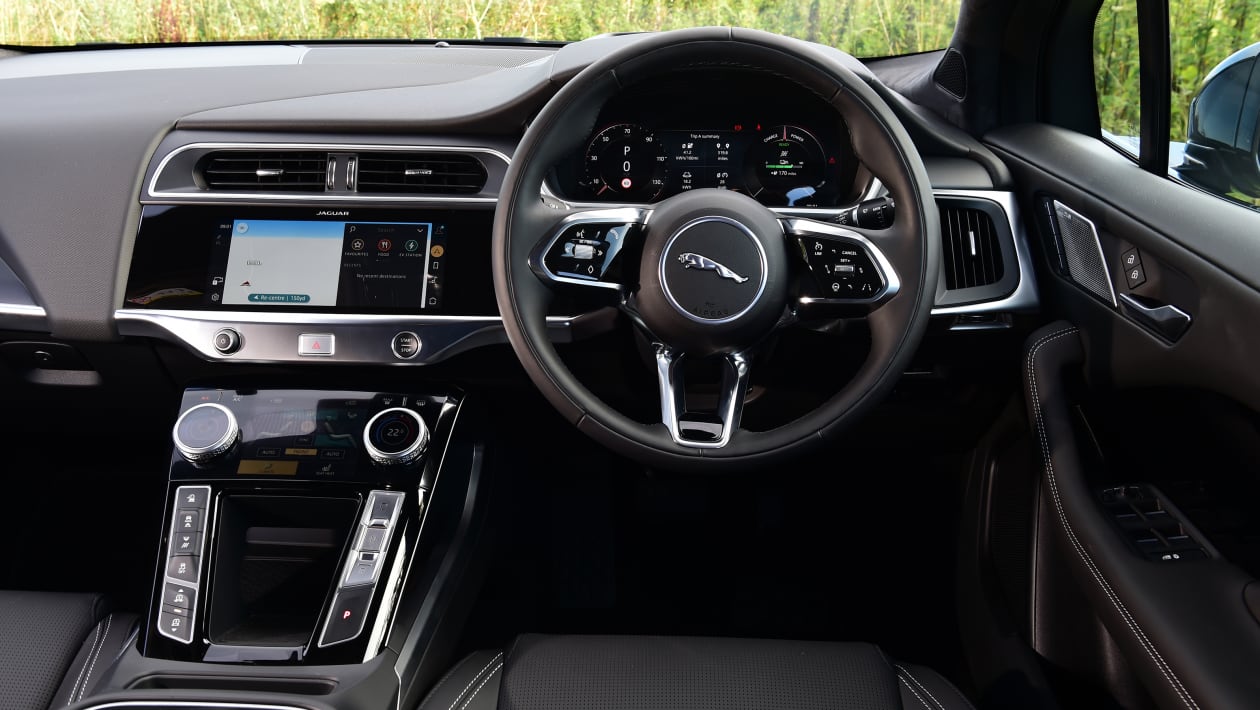 Jaguar I-Pace review: interior, dashboard & infotainment | DrivingElectric