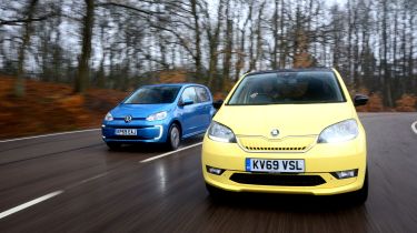 Skoda Citigo-e iV vs Volkswagen e-up!