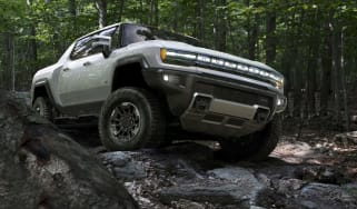 The 2022 GMC HUMMER EV is designed to be an off-road beast, with all-new features developed to conquer virtually any obstacle or terrain.