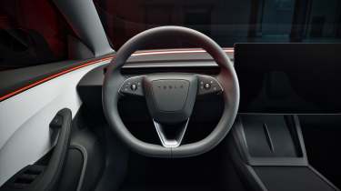 Tesla Model 3 Performance - steering wheel