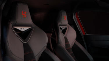 New Alfa Romeo Milano front seats