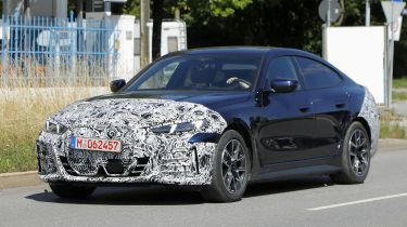 BMW i4 facelift spies - front