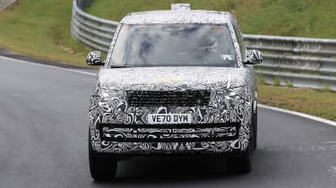 2022 Range Rover PHEV spied testing