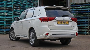 Mitsubishi Outlander PHEV Commercial rear