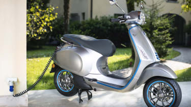 Vespa electric scooter