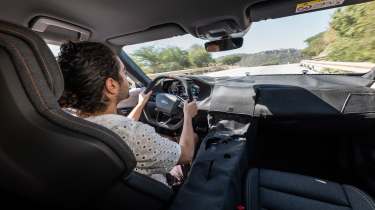 New Audi RS e-tron GT prototype - interior 