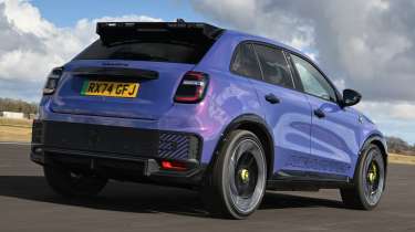 Abarth 600e - rear 3/4