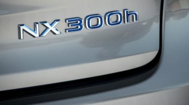Lexus NX 300h badge