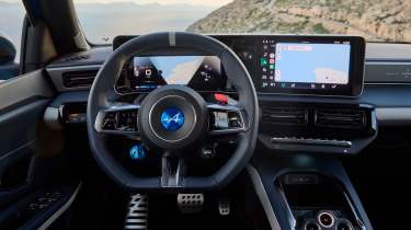 Alpine A290 - dashboard screens