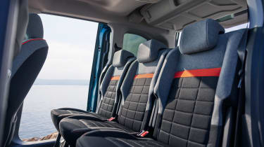 Citroen e-Berlingo facelift - rear seats