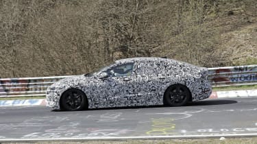 Audi A6 e-tron spy shots