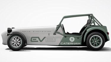 Caterham EV Seven - side